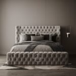 Florence Luxury Bed | Chesterfield Style with Ottoman Storage UK | Heaven Beds