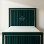 Mayfair Cosy Fluted Upholstered Bed Frame with Ottoman Storage