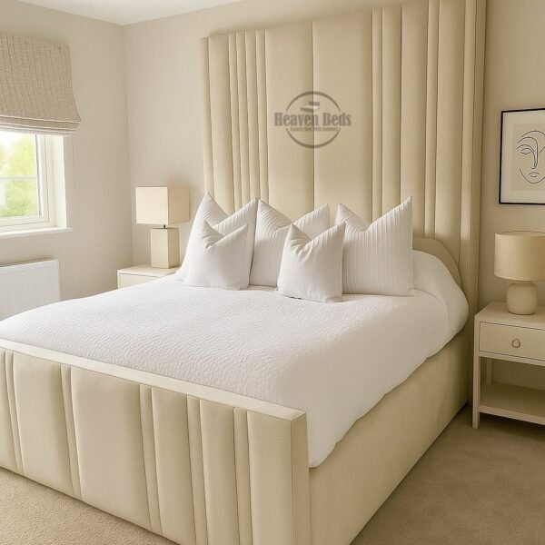 Oxford Elegance - Tall Headboard Bed Frame (2 Pieces Headboard)