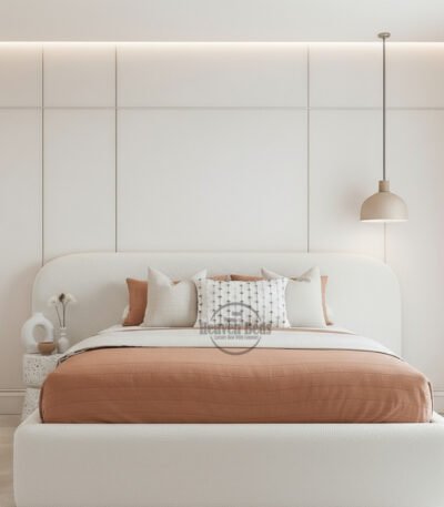 Boucle Teddy Bed UK | Ottoman Storage Optional | Heaven Beds