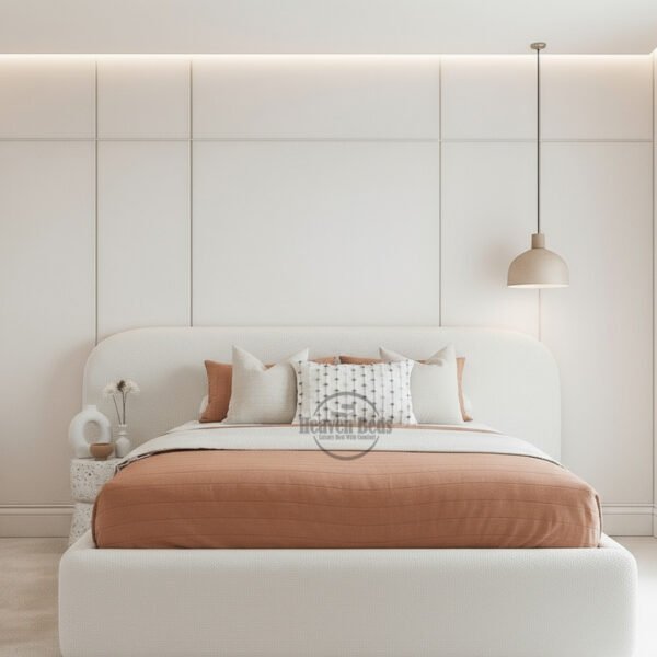 Boucle Teddy Bed UK | Ottoman Storage Optional | Heaven Beds