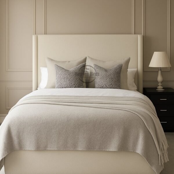 Savoy Luxe Bouclé Bed Frame with Ottoman Storage Option