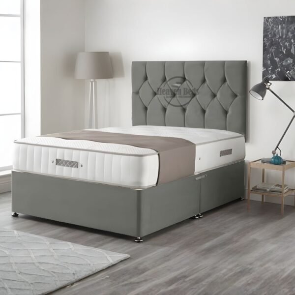 Heaven Ziggy Divan Bed with Drawers & Headboard
